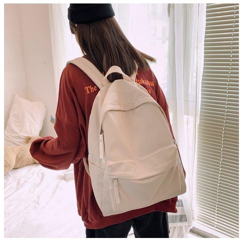 Balo Nam Nữ Thời Trang Hàn Quốc, Balo Ulzzang Basic Trơn