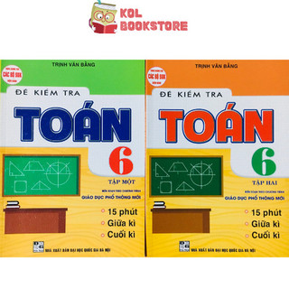 Sách - đề kiểm tra toán 6