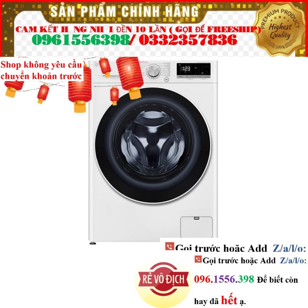 >> CH Máy giặt LG AI DD Inverter 10 kg FV1410S4W1 <>