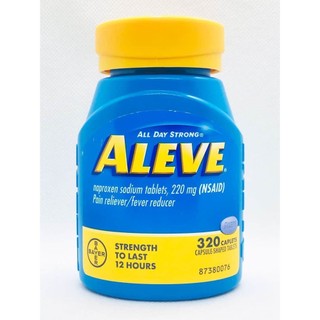 Viên uống Aleve Naproxen Sodium 220mg 320 Caplets