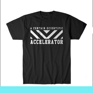 Áo thun Toaru Kagaku no Accelerator (Black/White) ngắn tay