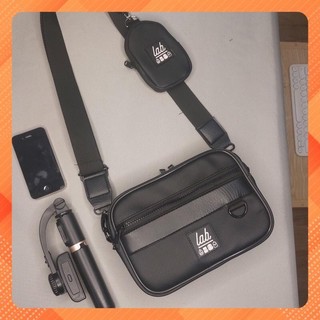 Túi da pu đeo chéo unisex - mã lab022