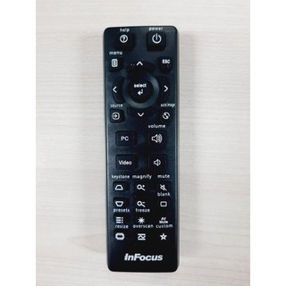 Điều khiển máy chiếu InFocus- Hàng chính hãng mới 100% Tặng kèm Pin
