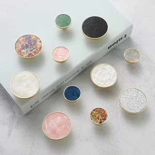 Tay Cầm Ngăn Kéo Nội Thất Tủ Tay Cầm Nhà Bếp Cho Tủ Núm Cửa Ngăn Kéo Nội Thất Nhà Bếp Núm Vỏ Tròn Lỗ Đơn