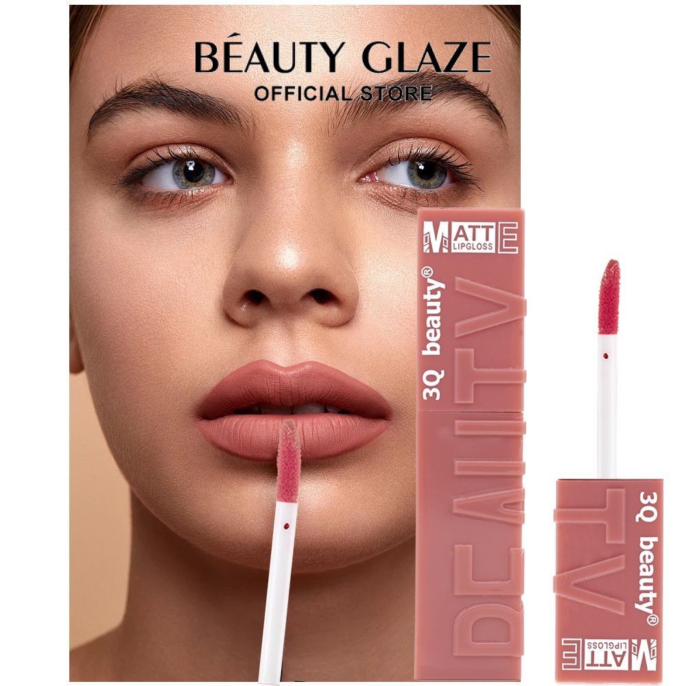 3q Beauty Matte Liquid Lipstick Trang điểm môi chống thấm nước lâu trôi