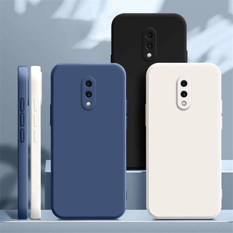 Oneplus7 OnePlus7Pro OnePlus7T OnePlus7TPro Silicon lỏng sang trọng TPU Vỏ điện thoại chống sốc cho 