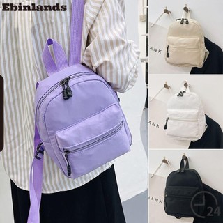 Ba Lô Mini Màu Trắng Thời Trang Cho Nữ