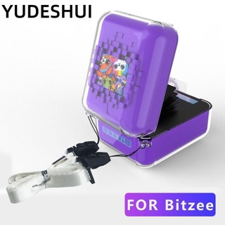 YUDESHUI Bảo vệ, Máy chơi Game cầm tay Vỏ máy thú cưng kỹ thuật số TPU, Vỏ chống sốc pha lê mềm cho đồ chơi tương tác Bitzee
