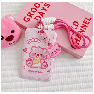 Ruby loopy Kiểm Soát Truy Cập Thẻ Học Sinh Thẻ Bữa Ăn Thẻ Học Sinh Cừu Chengtong Dễ Thương Thẻ Làm Việc ID Huy Hiệu Có Dây Buộc