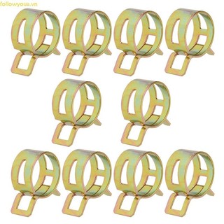 Fol 10 Cái 5-22mm Kẹp lò xo Dòng nhiên liệu Ống ống nước Kẹp dây buộc