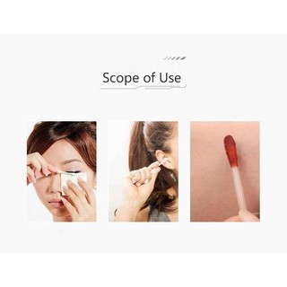 Bịch Tăm Bông 100 Que Thân Gỗ (Thân Thiện Với Môi Trường)