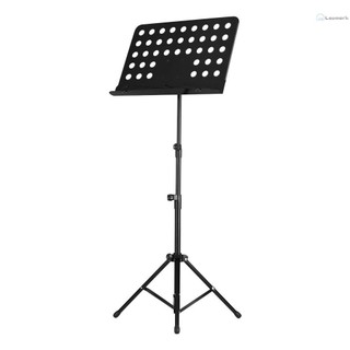 Giá đỡ âm nhạc bằng kim loại di động Nhạc cụ có thể tháo rời cho đàn Piano đàn Guitar đàn Violin Âm nhạc màu đen