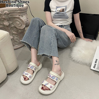 Dép nữ dép dép dép dép thoải mái dép eva dép dễ thương dép chống trơn trượt dép sinh viên giày lỗ thời trang dép hàn quốc phong cách hợp thời trang