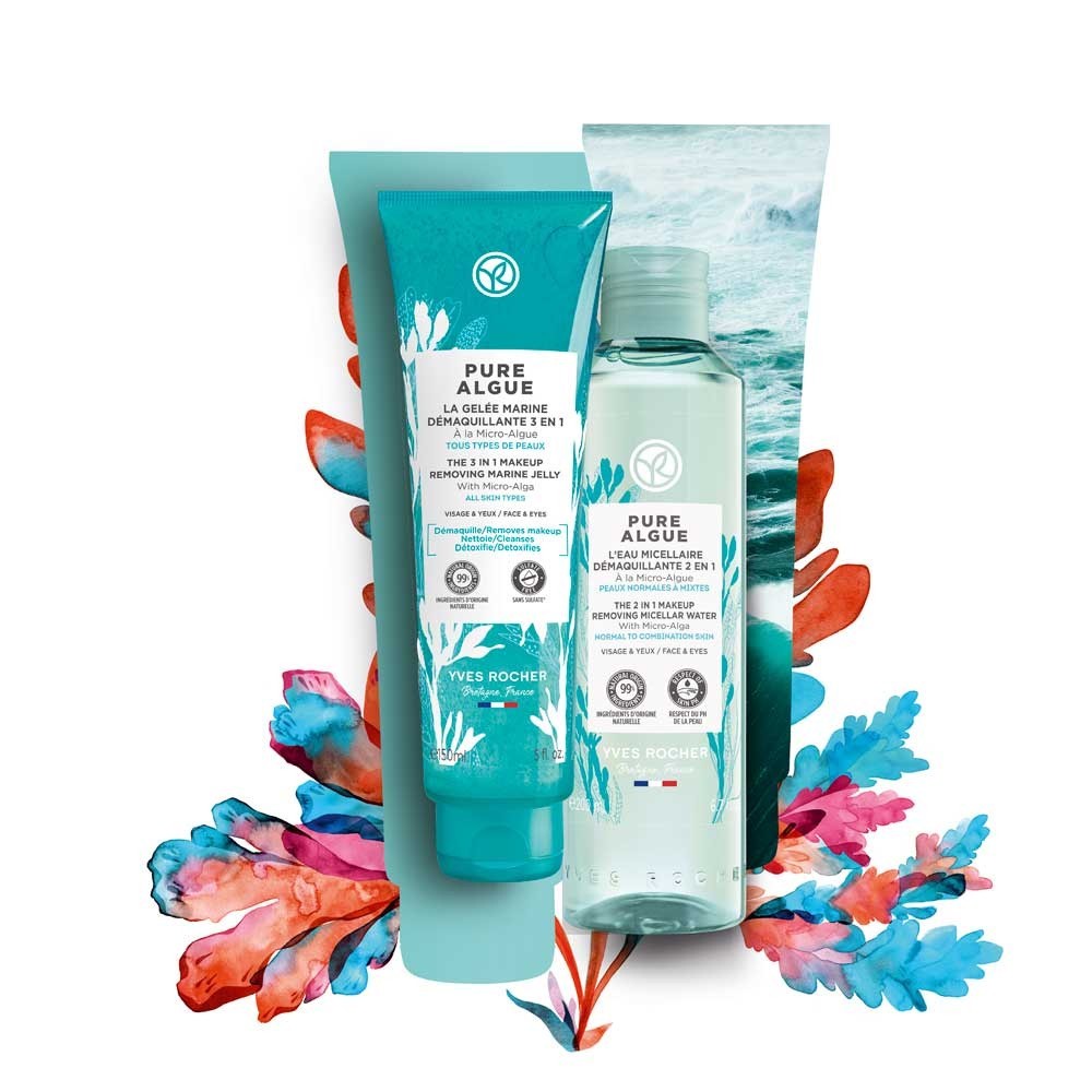 Nước tẩy trang Yves Rocher Pure Algue  Makeup Remover Micellar Water 200ml