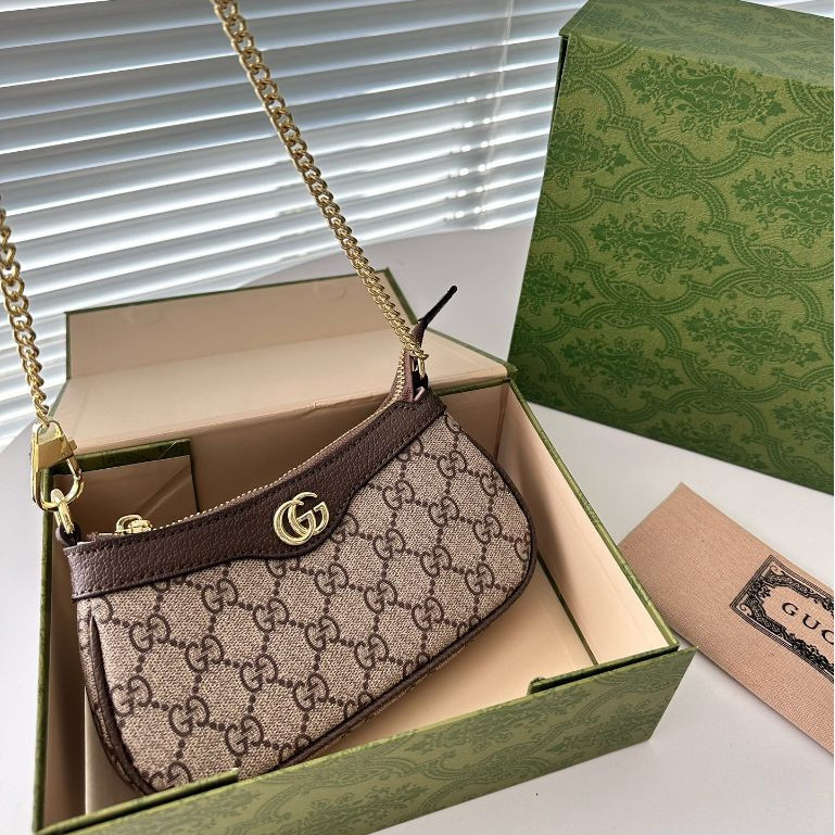 Túi dây chuyền Gucci có sẵn Túi xách đơn giản đẹp thời trang