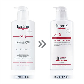 Sữa rửa mặt Eucerin pH5 Facial Cleanser Sensitive - ninishop