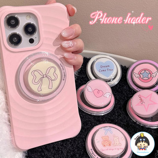 Ins Hoạt Hình Dễ Thương Từ Giá Đỡ Điện Thoại Đứng Từ Tính Cầm Cho IPhone 15 14 13 12 Series Hấp Phụ Mạnh Điện Thoại Di Động