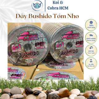Dây bushido tóm nho siêu bền - dây pe dù câu cá