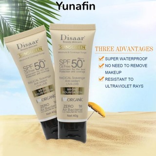 Yunafin Kem dưỡng da mặt, Kem chống nắng body dưỡng ẩm chống lão hóa, Sản phẩm sửa chữa kiểm soát dầu SPF 50 Hàn Quốc Cơ thể da mặt