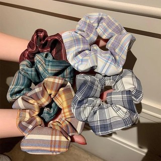 Dây buộc tóc scrunchies cột tóc LAGU Accessories phụ kiện buộc tóc màu pastel trơn