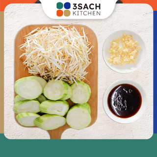 [RTC] Mướp Hương Xào Giá (Khay 450g)