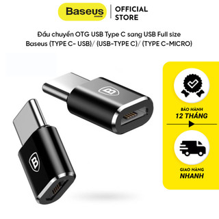 Đầu chuyển otg usb type c sang usb full size baseus / /