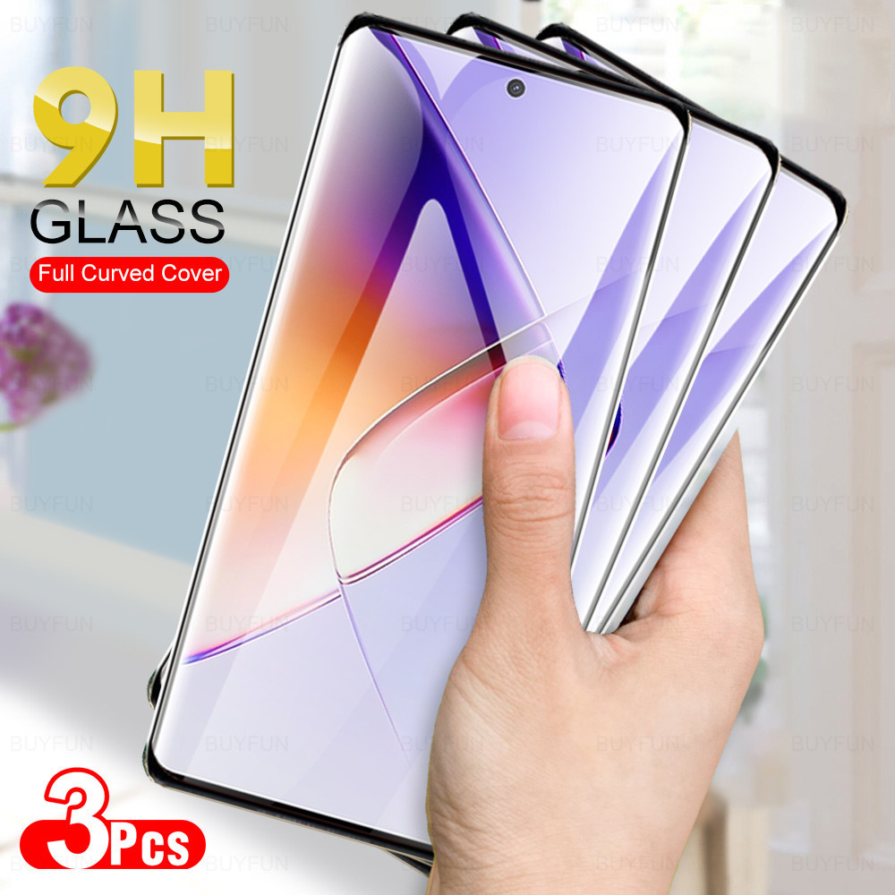 3 Kính Cong Toàn Bộ 9H Cho Infinix Note 40 Pro 5G Kính Cường Lực Infinix Note40 Pro + Note40Pro Plus