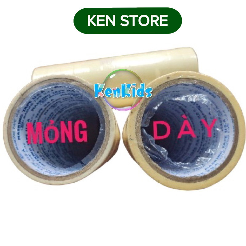 1 Cây băng keo giấy 2F4 / 5F loại dày KEN STORE