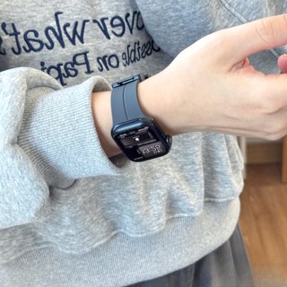 Dây đeo silicon mới Tự động mở cho Apple Watch Series 11 10 9 8 7 SE3 49mm 42/46mm 44/45mm
