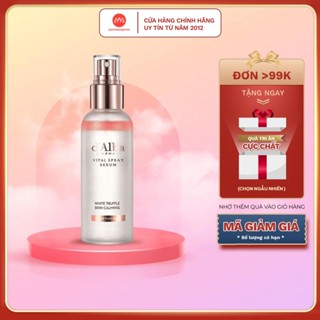  Xịt khoáng d'Alba serum dưỡng ẩm sáng da - tinh chất d Alba White Truffle Vital Spray màu hồng 100ml 