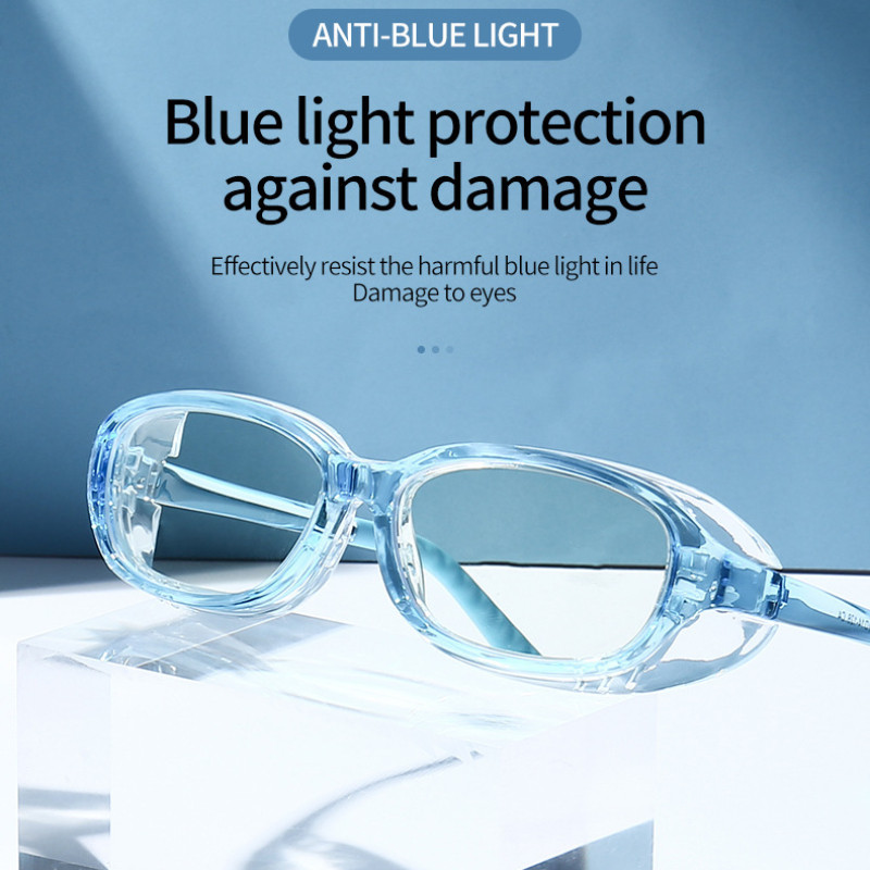 Children's Anti-Pollen Allergy Goggles Blue Light Glasses Frame Anti-Fog Windproof Sandproof Kids Pr