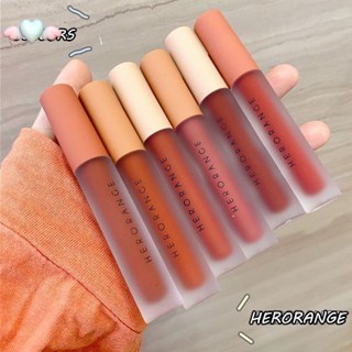 Son Kem Lì Hero Orange Thiết Kế Vỏ Trong Suốt MMS