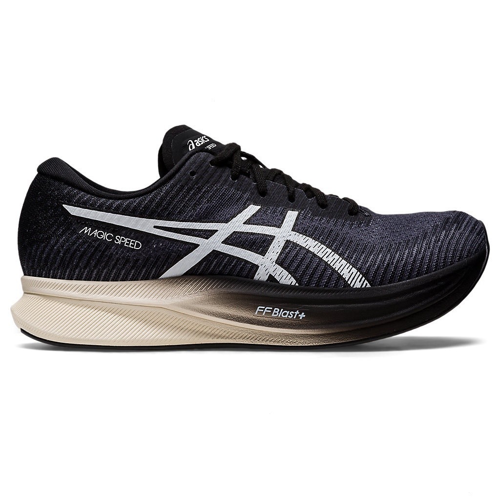 Giày chạy bộ nam Asics magic speed 2 màu xám / trắngHHFF