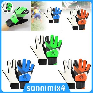 Găng tay thủ môn cho trẻ em găng tay thủ môn thoáng khí chống trơn trượt cao su chuyên nghiệp chống va chạm bé gái găng tay bóng đá