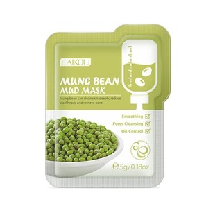 Mặt nạ Mung Bean Cleaning Hydrating Coating Film Mask Mud Cream G4T2