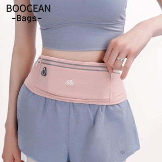BOOCEAN Túi đeo thắt lưng chạy bộ, Túi thắt lưng thể thao chuyên nghiệp nhẹ, Điện thoại di động chống nước màu trơn dành cho nam giới