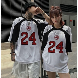 Áo thun cặp đôi phong cách Hàn Quốc mùa hè Áo thun cỡ lớn Top Casual Hip Hop Street Unisex Size lớn Jersey