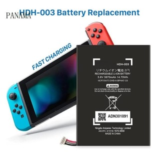 Nama hdh-003 pin thay thế pin li-ion polymer sạc 3 8v 3570mah 13 6wh cho switch lite máy chơi game