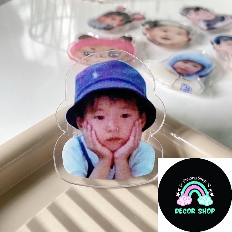 Giá đỡ điện thoại, griptok acrylic Doyoung baby