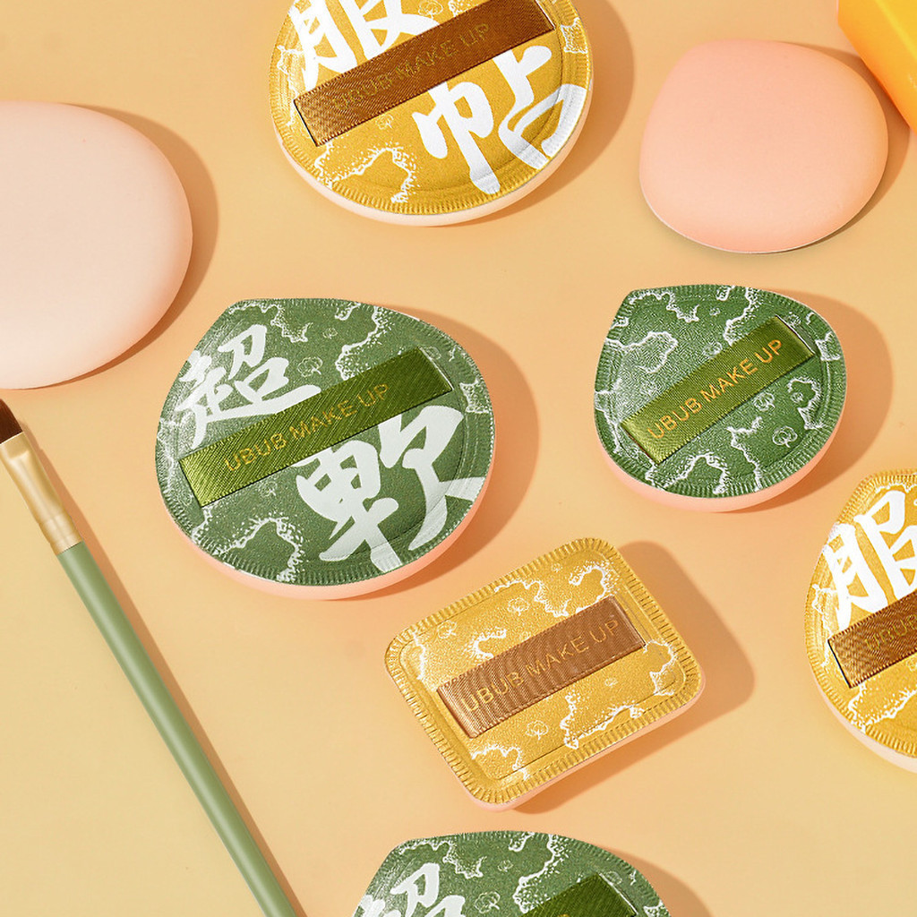 Set Bông Mút Trang Điểm UBUB 100 Điểm Mềm Mại Dùng Ướt Và Khô