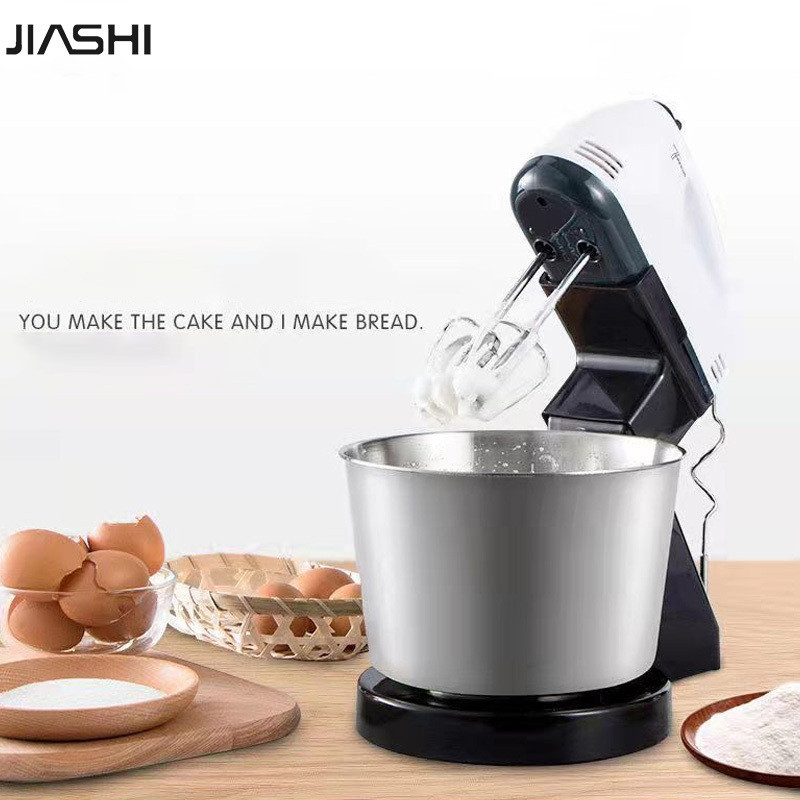 JIASHI Máy đánh trứng điện gia dụng Máy trộn bột nhỏ Máy trộn kem Một máy cho nhiều mục đích