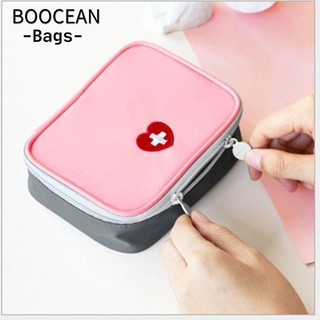BOOCEAN Túi đựng thuốc, Gói thuốc du lịch Mini, Túi đựng dụng cụ khẩn cấp gia đình nhỏ cầm tay
