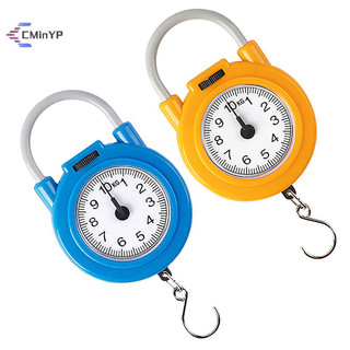 [Cminyp] Cân cơ treo di động 10kg Hành lý cá Cân nhà bếp Treo kỹ thuật số có độ chính xác cao Cân lò xo mới