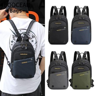 BOOCEAN Ba lô nam nhỏ, Túi đeo chéo nhẹ Daypack, Túi đeo chéo du lịch bằng Nylon