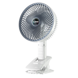Quạt kẹp để bàn tích điện mini lớn tốc độ thổi bay cơn nóng