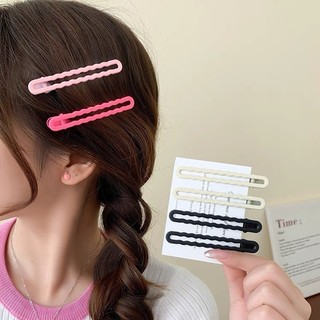Nổ Kẹp Màu Kẹo Kẹp Tóc Gãy Tóc Kẹp Bên Kẹp Mỏ Vịt Kẹp Phụ Kiện Tóc Kẹp Phẳng