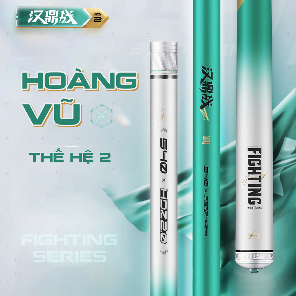 Cần Câu HANDING Hoàng Vũ TH2 4H - Đồ Câu Công Biện