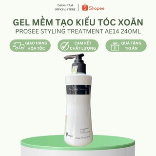 Gel mềm tạo kiểu tóc xoăn prosee styling treatmen ae14 150ml 240ml