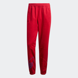adidas Phong cách sống Track Pants Adicolor FTO Nam Đỏ GN3557
