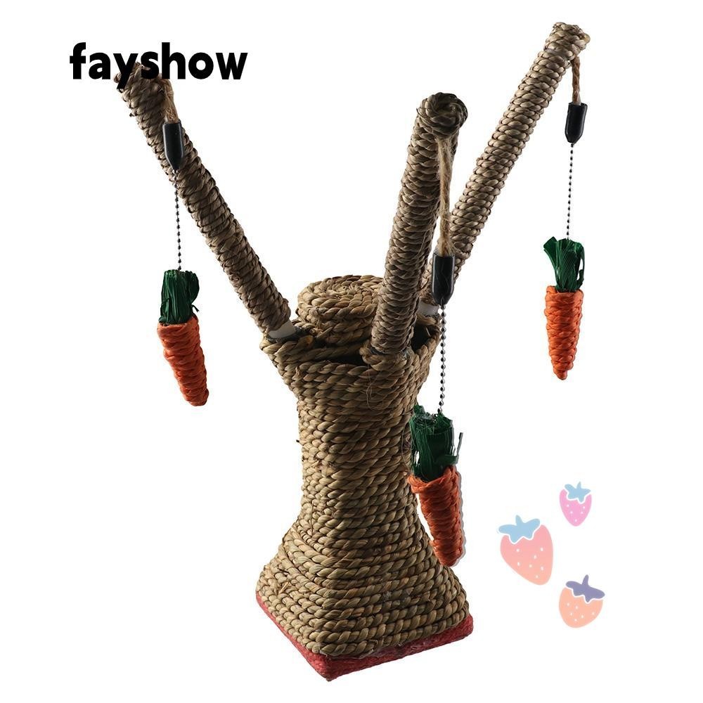 Fay Cat Grabbing Board, 3,9 * 3,15 * 10,6 inch Đồ chơi mèo dây Sisal n